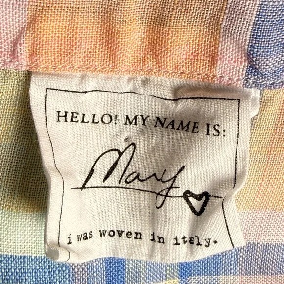 Frank & Eileen Mary Linen Plaid Shirt Dress Multi Color Plaid, size Large - Picture 10 of 13